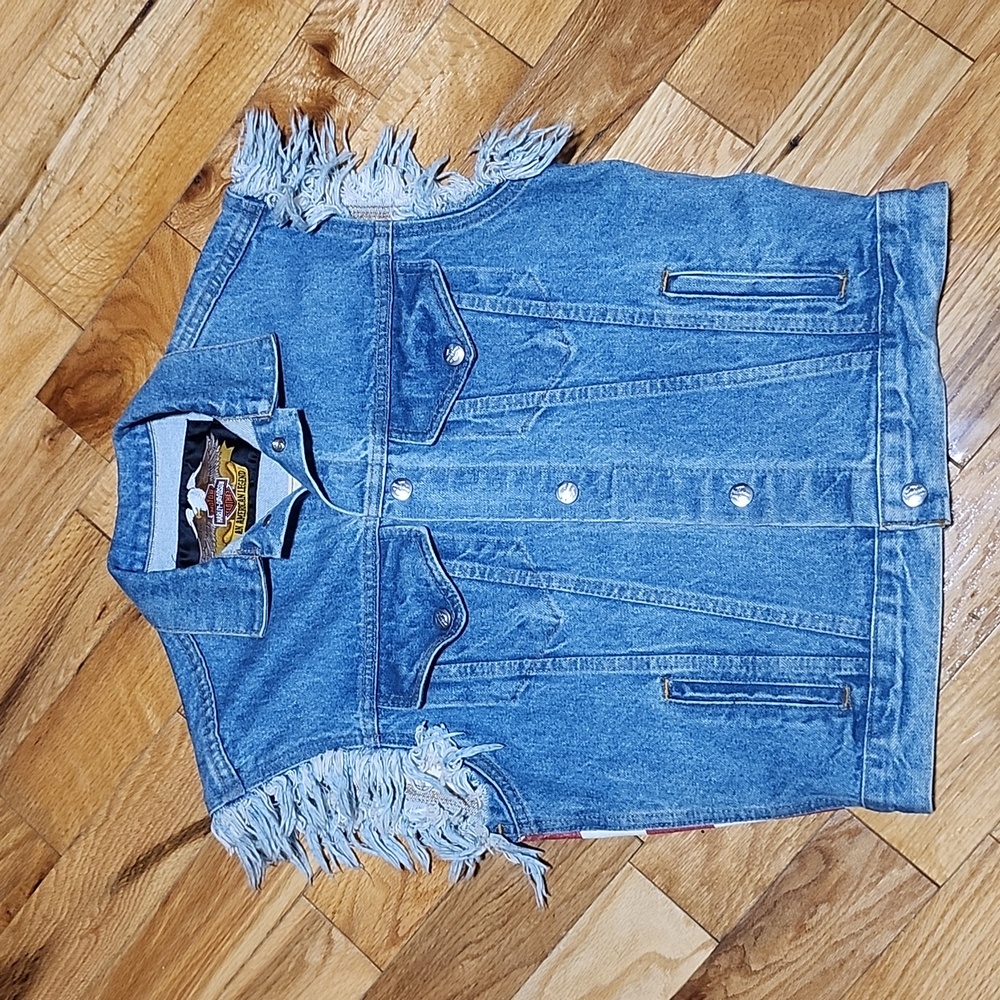 Harley-Davidson USA Jeans Vest